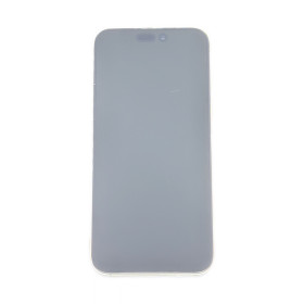 Foto de la pantalla sobreexpuesta para resaltar las imperfecciones