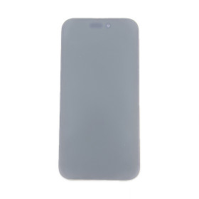 Foto de la pantalla sobreexpuesta para resaltar las imperfecciones