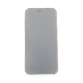 Foto de la pantalla sobreexpuesta para resaltar las imperfecciones