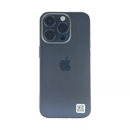 Apple - iPhone 15 Pro - 128 Go - Reconditionné - Parfait état - Titane bleu