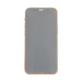 Overexposed screen photo to highlight imperfections