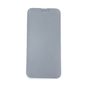 Overexposed screen photo to highlight imperfections