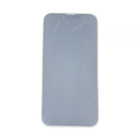 Overexposed screen photo to highlight imperfections
