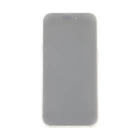 Foto de la pantalla sobreexpuesta para resaltar las imperfecciones