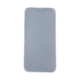 Foto de la pantalla sobreexpuesta para resaltar las imperfecciones