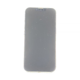 Foto de la pantalla sobreexpuesta para resaltar las imperfecciones