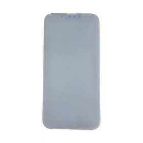 Foto de la pantalla sobreexpuesta para resaltar las imperfecciones