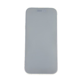 Foto de la pantalla sobreexpuesta para resaltar las imperfecciones