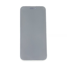 Foto de la pantalla sobreexpuesta para resaltar las imperfecciones