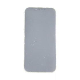 Overexposed screen photo to highlight imperfections