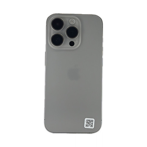 iPhone 15 Pro 256 GB Tit&acirc;nio natural eSIM - Produto &uacute;nico