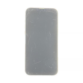 Foto de la pantalla sobreexpuesta para resaltar las imperfecciones