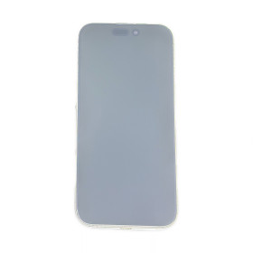 Foto de la pantalla sobreexpuesta para resaltar las imperfecciones