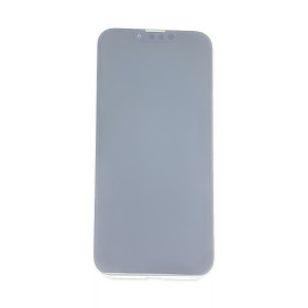 Foto de la pantalla sobreexpuesta para resaltar las imperfecciones