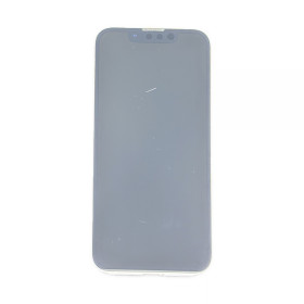Foto de la pantalla sobreexpuesta para resaltar las imperfecciones