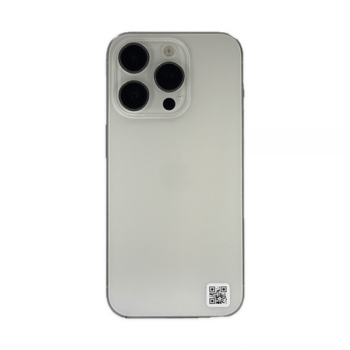 iPhone 15 Pro 256 GB Titan Wei&szlig; - Einzigartiges Produkt