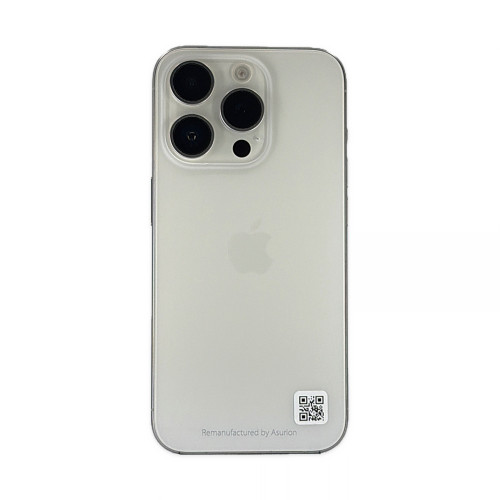 iPhone 15 Pro 256 GB Tit&acirc;nio branco eSIM - Produto &uacute;nico
