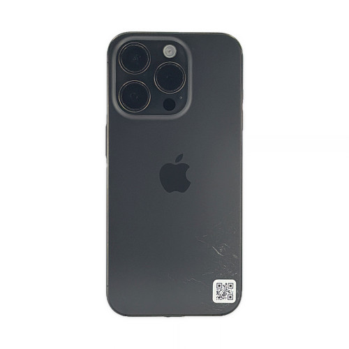 iPhone 15 Pro 128 Go Titane noir - Produit unique